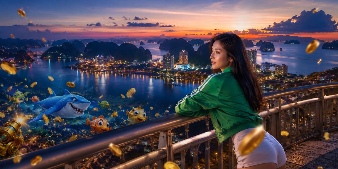 Người dùng tại vịnh Hạ Long chơi trò bắn cá trực tuyến trên nền tảng cá cược