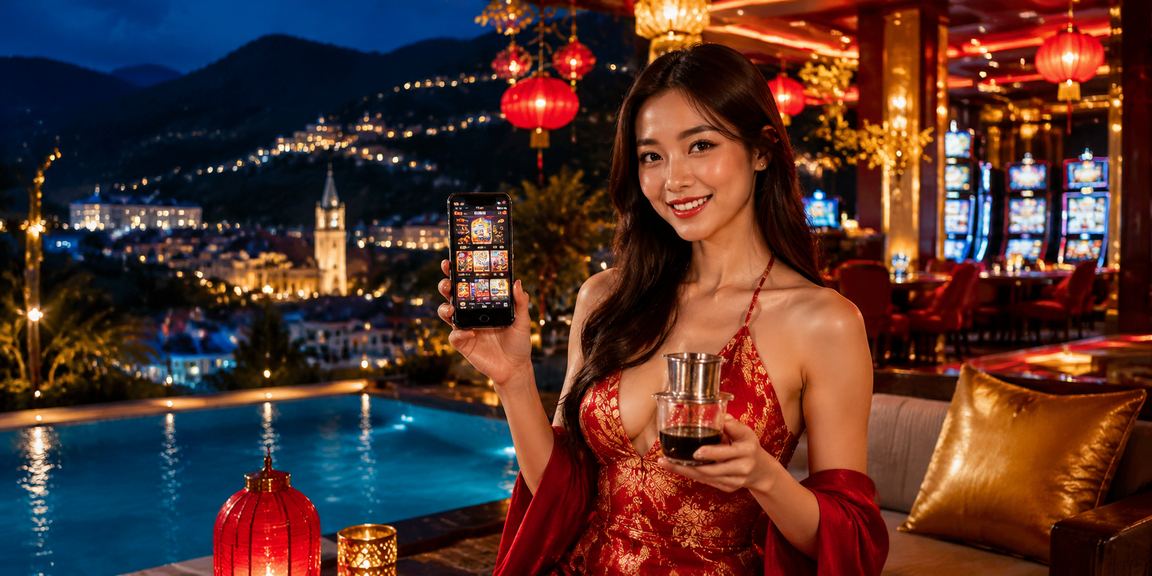 Người dùng tại Sa Pa trải nghiệm ứng dụng casino trực tuyến với cà phê